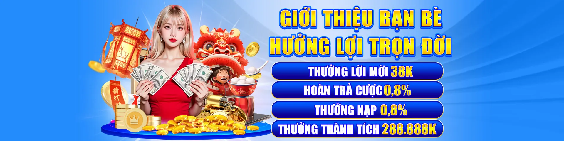 Biểu tượng vòng quay miễn phí và tiền thưởng